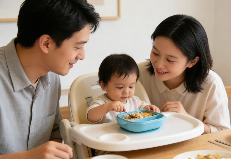 Goodbye, “Plate-Flipping Battles”: This Silicone Divided Baby Plate Makes Self-Feeding a Breeze