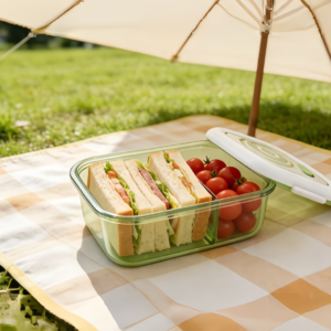 Silicone lunch boxes