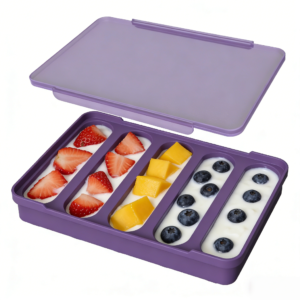 Silicone Cylinder Food Tray