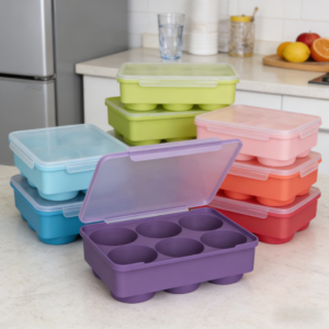 Silicone Cylinder Food Tray