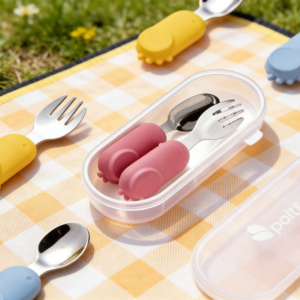Fork & Spoon Set with Case